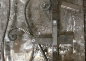 The Anenome gate latch detail