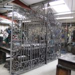 Restoration of Maperton House gates