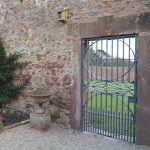 Kitchen garden gate restoration
