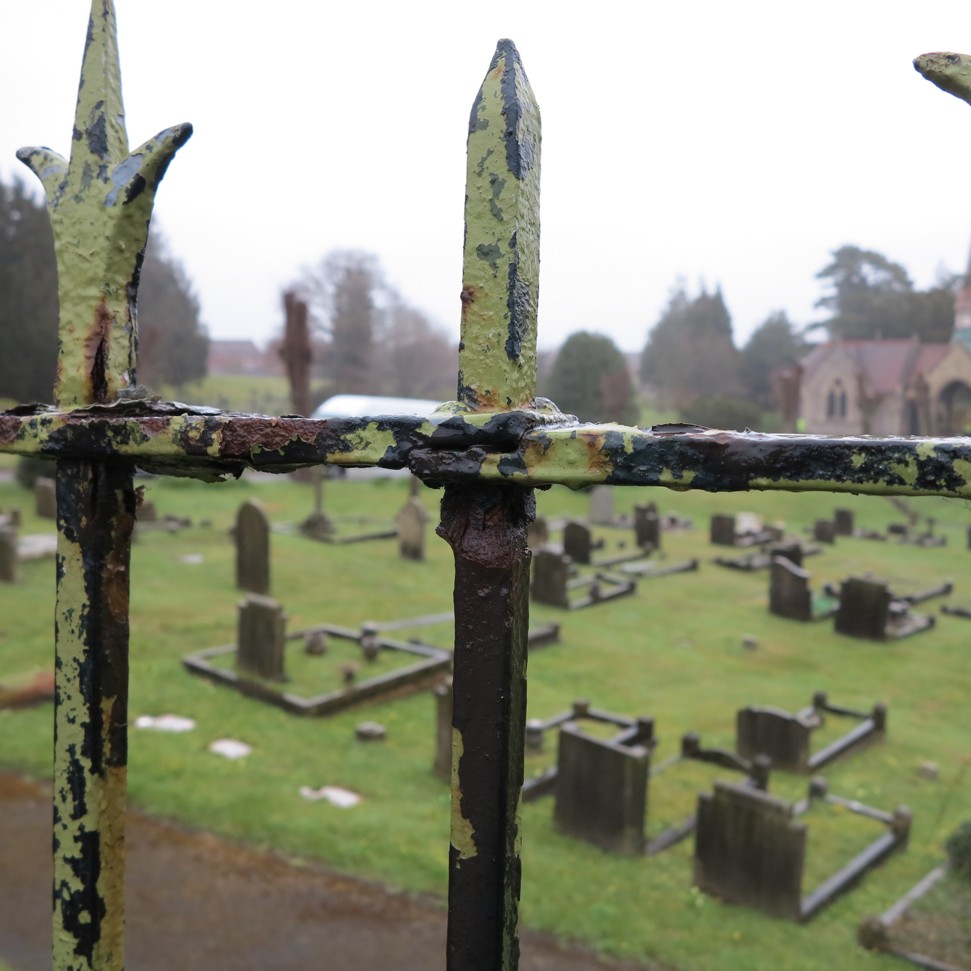 Wickham Road Cemetery Railings, Fareham Ironart of Bath