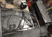 Bespoke forged bed by Ironart of Bath